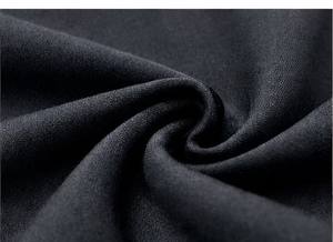 Camiseta de compresión de manga corta para hombre, cuello redondo, tejido liso, casual, para gimnasio y natación, con logo personalizado. - Product Image 6