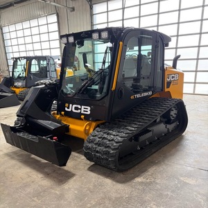 Chargeuse compacte sur chenilles JCB 3TS-8T d'occasion, avec cabine fermée à entrée latérale et levage haute performance, pour travaux agricoles et de construction - Product Image 2