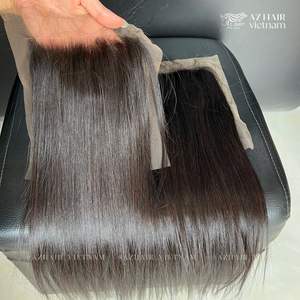 Vente chaude 180% Densité Remy Extensions de Cheveux Usine Directe En Gros de Raw Vietnamien Dentelle Fermeture Perruque Meilleure Qualité au Prix - Product Image 2