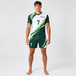 Uniforme de Voleibol Personalizado, Ropa Deportiva, Diseño de Uniforme de Voleibol con Ajuste Cómodo, Tejido Transpirable y Duradero - Product Image 5