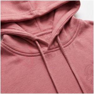 Ensemble de survêtement rose pour homme, manches longues, à capuche, couleur unie, respirant, coupe décontractée, pour l'automne, avec poches à cordon - Product Image 4