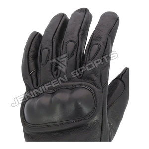 Gants de moto en cuir de qualité supérieure pour les pilotes de course, en cuir de vachette véritable, gants de moto à doigts entiers, sur mesure - Product Image 2