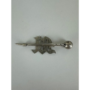 เข็มกลัดเงินสเตอร์ลิงโบราณสไตล์สก็อตติช ตัวอักษร W สำหรับตกแต่งชุดแบบดั้งเดิม ผลิตภัณฑ์จากโรงงาน - Product Image 4