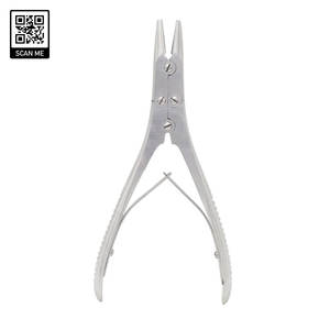 Pince à plier manuelle à bout plat, qualité supérieure, acier inoxydable de qualité chirurgicale, réutilisable, autoclavable, ISO13485 - Product Image 2