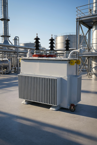 Transformateur de distribution refroidi à l'huile 400 KVA 20 KV 400V ONAN ONAF Refroidissement par cuivre Bobinage en cuivre Changeur de tension hors charge Classe A - Product Image 4