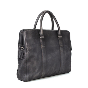 Maletín profesional de cuero para portátil con múltiples compartimentos de almacenamiento a precio de mayoreo - Product Image 3