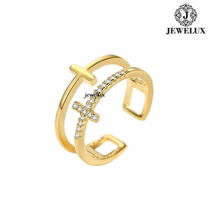 Premium Quality Gold Plated <b>Cross</b> <b>Ring</b> IGI Certified <b>Ring</b> Fine Craft for Wedding Engagement Party Wear Available for Export - Product Image 5