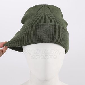 Gorros de Punto de Alta Calidad, Diseño Cálido y Cómodo, Unisex, 100% Acrílico, Tejido Común para Uso en Exteriores en Invierno - Product Image 1