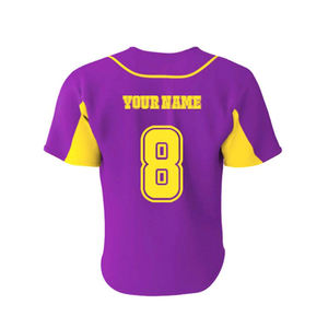 Camisetas de Béisbol Personalizadas con Diseño de Tela, Ropa Deportiva, Camisetas de Béisbol para Todas las Series, Entrenamiento en Equipo, Ropa Deportiva para Exteriores - Product Image 2