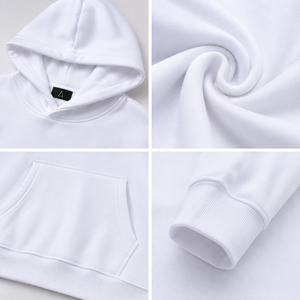 Premium Heavyweight Cotton Fleece <b>Hoodie</b> Custom Logo Pullover Sweatshirt Streetwear <b>Men</b> Oversized Casual US EU Wholesale 2026 <b>UK</b> - Product Image 4