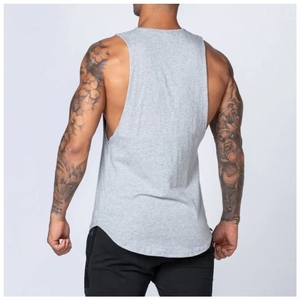 Men's <b>Plus</b> <b>Size</b> Breathable Fabric Tank <b>Tops</b> for Wholesale Sublimation - Product Image 2