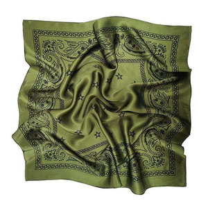 Silk Scarf Fashion <b>Print</b> Pattern For Everyday Casual <b>Office</b> And Travel Clothing Silk Scarf - Product Image 5