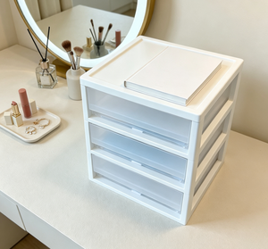 Organizador de escritorio transparente de 3 niveles, listo para usar, para documentos, papeles, archivos, artículos de papelería, para oficina y hogar. - Product Image 5