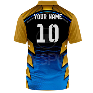 เสื้อคริกเก็ตแบบกำหนดเอง เสื้อคริกเก็ตผู้ชาย ระบายอากาศ แห้งเร็ว แบบซับลิเมชั่น ชุดทีม ชุดกีฬา ผู้ผลิต - Product Image 3