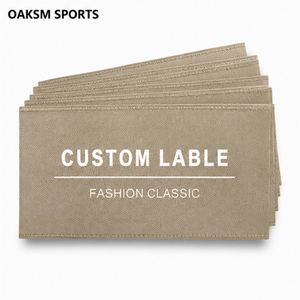 Étiquettes tissées personnalisées OAKSM SPORTS, forme rectangulaire, impression sérigraphique, étiquettes pour vêtements à coudre, étiquette de vêtement classique et tendance - Product Image 4