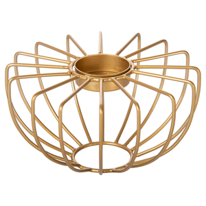 Porte-bougie en fil de fer moderne, durable, résistant à la chaleur, écologique, pour la maison, le bureau, l'hôtel, le restaurant, les mariages, les événements - Product Image 1