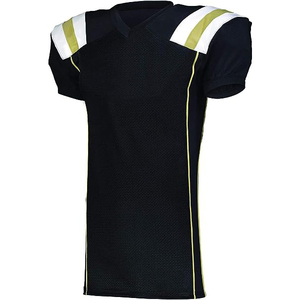 Ensemble d'uniformes de football américain pour adultes avec logo personnalisé, confectionné avec des matériaux de haute qualité, respirant, anti-humidité, antibactérien, séchage rapide, short - Product Image 3