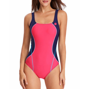 Venta Directa de Fábrica, Traje de Baño de una Pieza de Color Sólido, Hecho a Medida, Traje de Baño Cómodo para Mujer, Talla Adulto - Product Image 2