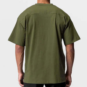 เสื้อยืดคอตตอนคุณภาพสูงสำหรับผู้ชาย 180-220 GSM สวมใส่สบาย คอกลม แขนสั้น แบบเรียบ สำหรับสั่งซื้อจำนวนมาก รับผลิตแบบ OEM และติดฉลากส่วนตัว - Product Image 6