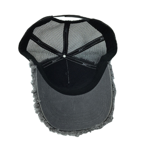 Hot Sale Flex Fit Baseball Hats Unisex Custom Logo 6-Panel Trucker Cap Fashion Mesh Cycling Beach Breathable <b>Cheap</b> Price OEM - Product Image 5