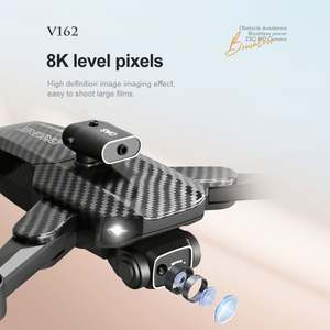 Dron Profesional V162 en Oferta, Cámara Dual 4K HD, Evitación de Obstáculos, Control Remoto de Largo Alcance, FPV, para Principiantes, Entrega Incluida - Product Image 4