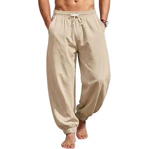 Pantalones Tradicionales Chinos de Wushu, Pantalones de Kung Fu de Algodón y Poliéster, para Entrenamiento de Tai Chi - Product Image 1