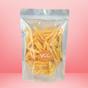 Chips de Raíz de Camote Amarillo Secos y Fritos al Vacío HALAL OEM BRC |   Snack Crujiente Bajo en Grasa, Alimento Saludable, Venta al por Menor, Marca Privada, 100% Natural - Product Image 1