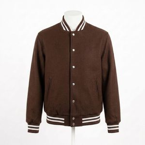 Fashion Letterman Bomber <b>Jacket</b> Casual Varsity <b>Baseball</b> Coat <b>for</b> <b>Men</b> and Women Daily Streetwear Outerwear - Product Image 1