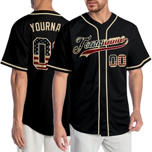 Wholesale Best Selling OMMIZ INDUSTRY Custom <b>Graffiti</b> Pattern Gold-Pink 3D Colorful Leopard Authentic Baseball Jersey - Product Image 2
