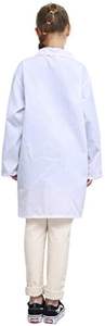 Blouse médicale blanche confortable avec poches spacieuses, uniforme de médecin à manches longues de qualité supérieure pour hommes et femmes, hôpital - Product Image 4