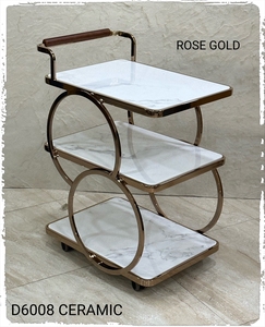 Hotel Restaurant Furniture Metal <b>Table</b> Antique Finishing Shiny Polished Serving <b>Table</b> Serving <b>Table</b> Room <b>Folding</b> Serving <b>Table</b> - Product Image 3