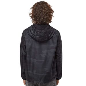 <b>Mens</b> Lightweight Anorak Pullover <b>Jacket</b> Windbreaker Hooded Outdoor Shell Coat Comfortable Breathable Windproof <b>Jacket</b> <b>for</b> Sport - Product Image 3