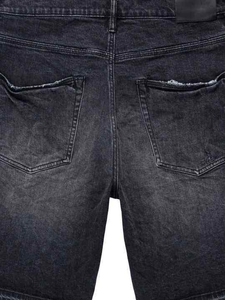 กางเกงขาสั้นผู้ชายแบบย้อมสีเอซิดฟอกสีสไตล์วินเทจ คุณภาพดีที่สุด ทรงโอเวอร์ไซส์ ผ้าเฟรนช์เทอร์รี่ รับผลิตตามสั่งขายส่ง - Product Image 6