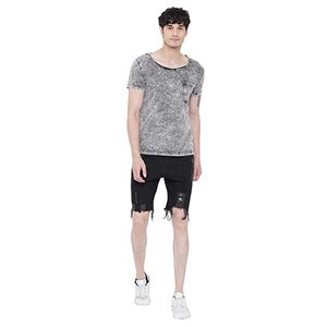 เสื้อยืดคอกลมผู้ชายแบบสปอร์ต รุ่น ZBA-0001 ผ้าคอตตอน/โพลีเอสเตอร์  ลายเรียบ  โลโก้ด้านหน้า  ขายส่ง SPORTLICH WEAR - Product Image 1