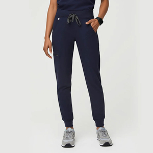 Unisex Hospital Uniform Breathable Lightweight Cotton <b>Scrub</b> Suit Customizable Comfortable Woven <b>Scrub</b> <b>Top</b> Pants for Medical - Product Image 3