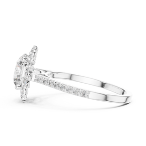 Fine Jewelry 925 Sterling Silver Moissanite <b>Diamond</b> <b>Ring</b> Wholesale Factory Direct Custom Supplier - Product Image 2