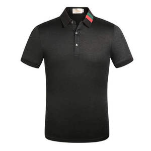 Polo pour homme en coton bouclé 270g, col plat personnalisé en maille Seagull, respirant, élastique, décontracté, à manches courtes - Product Image 4