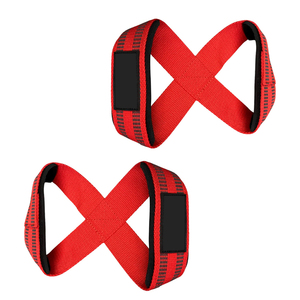 Correas de Muñeca Ajustables para Levantamiento de Pesas, Correas de Figura 8 para Gimnasio, Fitness, Culturismo, Unisex - Product Image 5