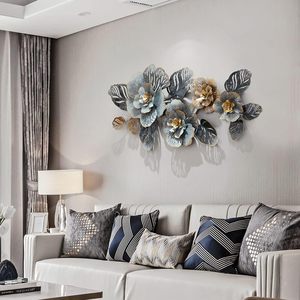 Stylish Metal Multi Rose <b>Flower</b> <b>Wall</b> Hanging Sculpture Modern Home Decor Decorative <b>Wall</b> Art for Bedroom Living Room Hotel - Product Image 3