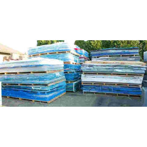 Material de acrílico limpio y clasificado para trituración, molienda y producción de pellets de plástico reciclado - Product Image 6