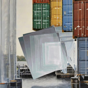 ถุงพลาสติกอุตสาหกรรม LDPE แบบหนาพิเศษสำหรับบรรจุภัณฑ์และช้อปปิ้ง พิมพ์กราเวียร์ ก้นสี่เหลี่ยม วางราบได้ - Product Image 1