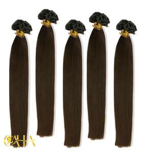 Extensions de cheveux naturels Remy vietnamiens I-Tip 100g, fixation Nano Ring, pointes doublement tirées, colorées, sans produits chimiques, prêtes à la permanente - Product Image 2