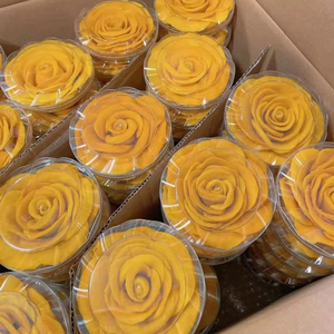 Tranches de mangue séchées moelleuses, emballage style rose, fruits conservés, mangue déshydratée, mangue séchée en vrac, mangue séchée moelleuse sans sucre - Product Image 1