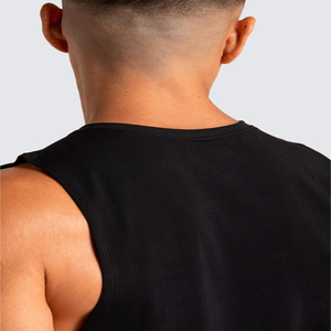 Débardeur de sport pour homme personnalisé, écologique, respirant, anti-boulochage, séchage rapide, 100 % polyester, sans couture, coupe musculaire - Product Image 6