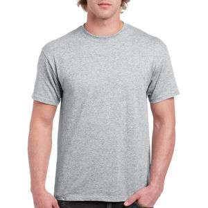 Nueva Llegada, Camisetas Deportivas para Hombre, Corte Regular, Color Gris Jaspeado, 100% Algodón Jersey, Lisas, con Logotipo Personalizado, OEM, Personalizables - Product Image 1