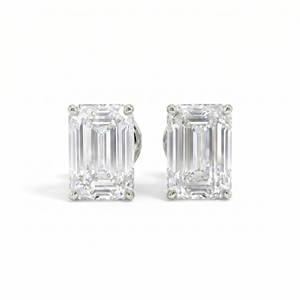 Boucles d'oreilles en or avec émeraudes et diamants - Or 9k, 14k, 18k - Product Image 5