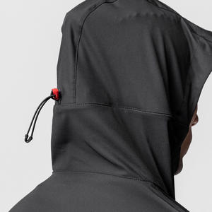 Chaqueta Anorak de Invierno para Hombre, Estilo Techwear, con Capucha, Media Cremallera, Impermeable, Cortavientos, con Logotipo Frontal, Ropa Urbana para Exteriores - Product Image 3