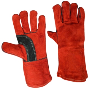 ถุงมือเชื่อมหนังวัวแท้คุณภาพพรีเมียม ทนทานสูง ป้องกันมือได้อย่างดีเยี่ยมสำหรับช่างเชื่อม - Product Image 1