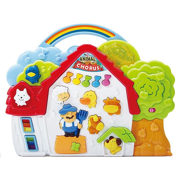 Giocattoli educativi Montessori per bambini al sole della fattoria