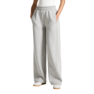 Ensemble de survêtement court à capuche pour femme avec pantalon large, taille élastique, poches latérales, coupe décontractée, vente en gros, personnalisable, OEM, deux pièces - Product Image 6